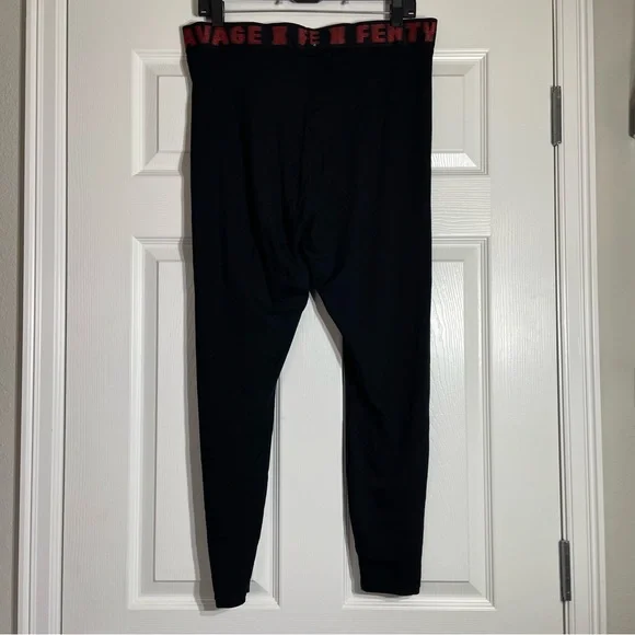Savage X Fenty Black Leggings 2X - Picture 6 of 11